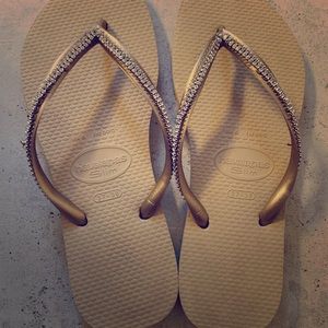 Havaianas Special Collection Slim Crystal Mesh